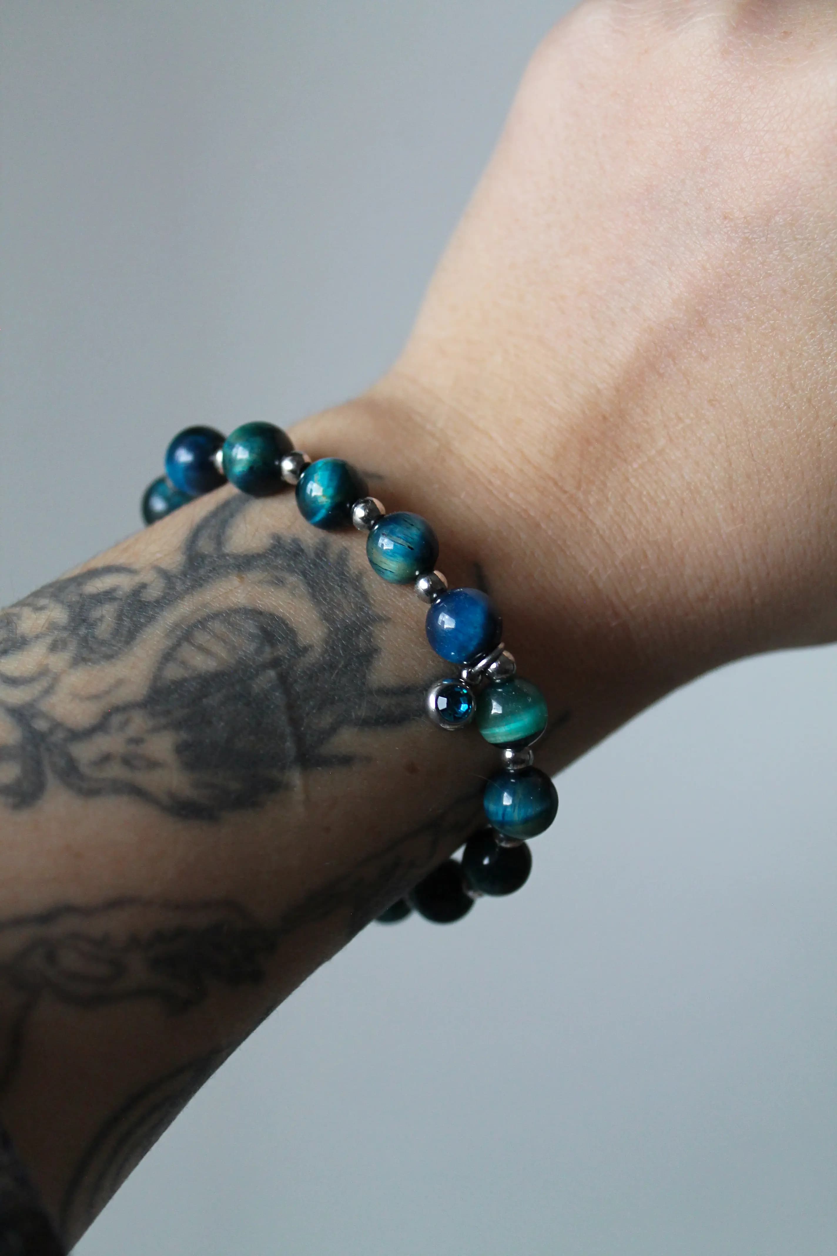 Blue Armour Bracelet — 2