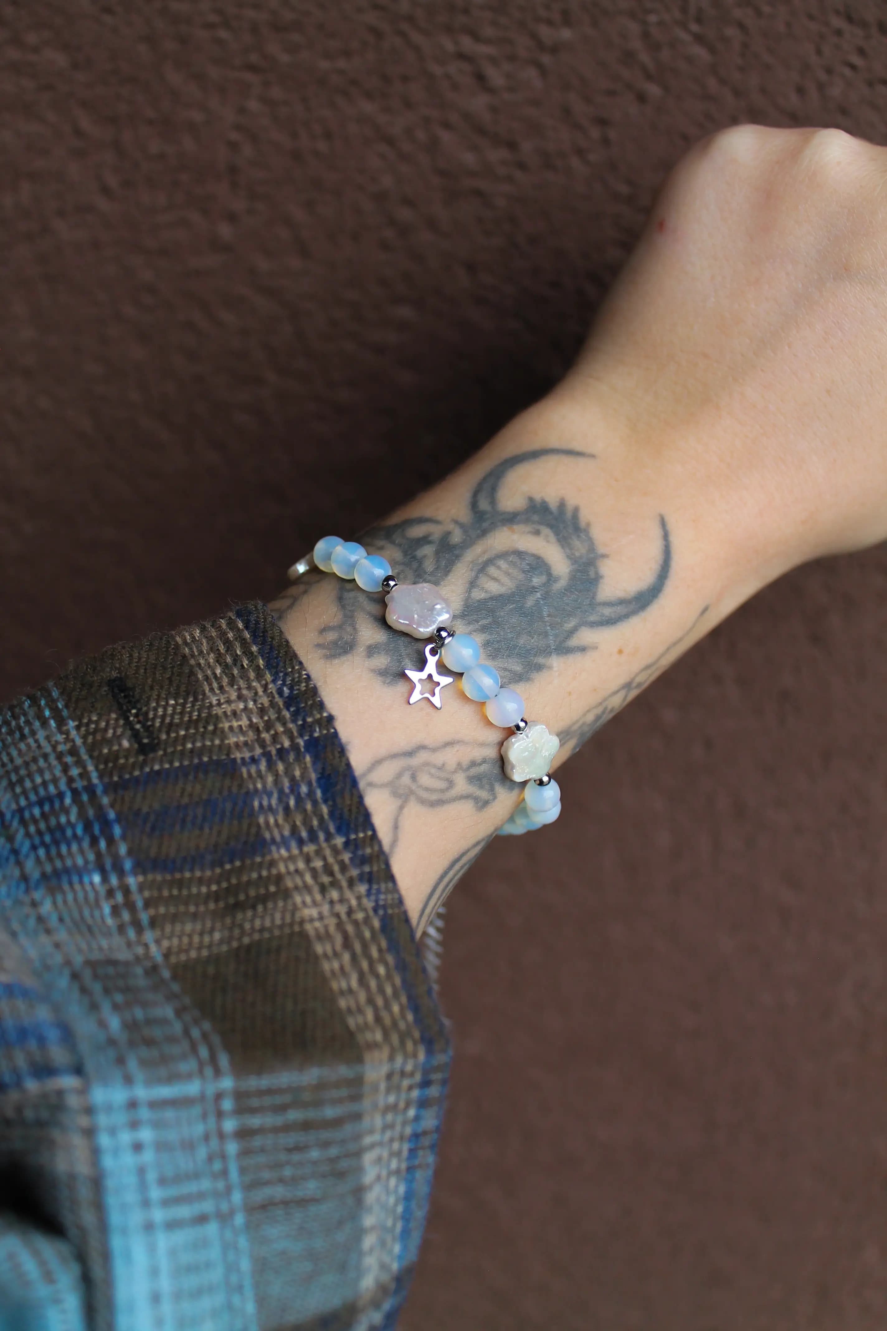 Cloudy Opal Bracelet — 2