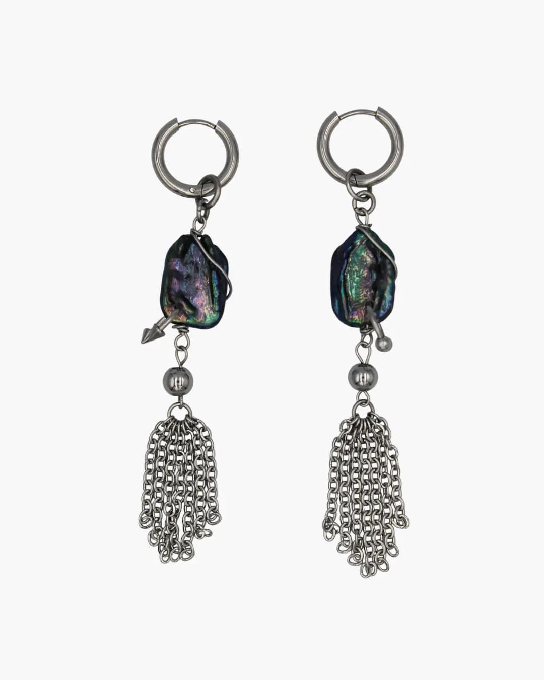 Glitch Pearl Earrings