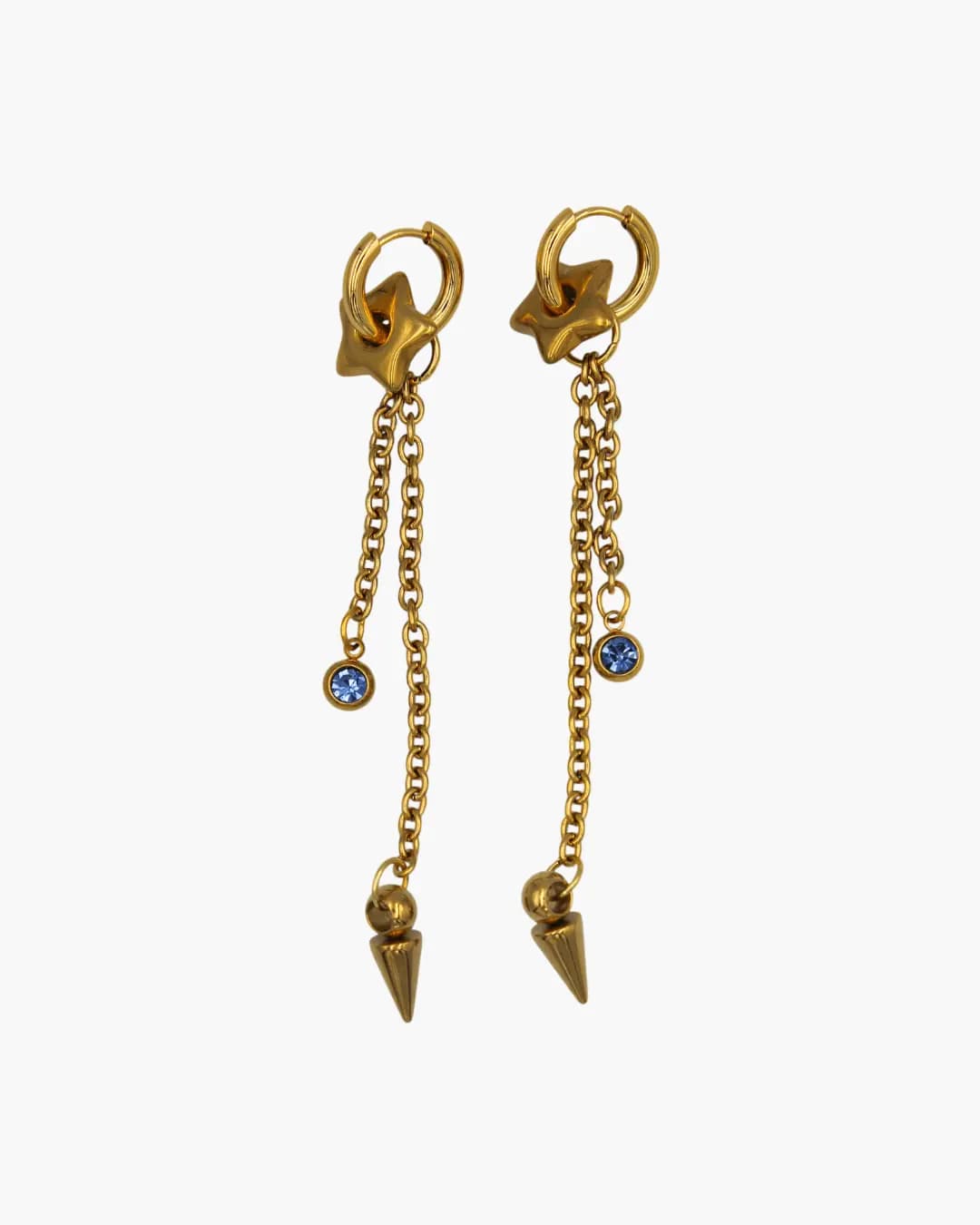 Golden Star Earrings