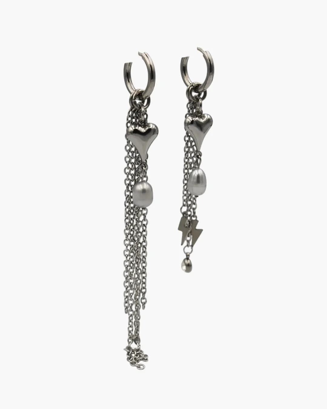 Electric Heart Earrings