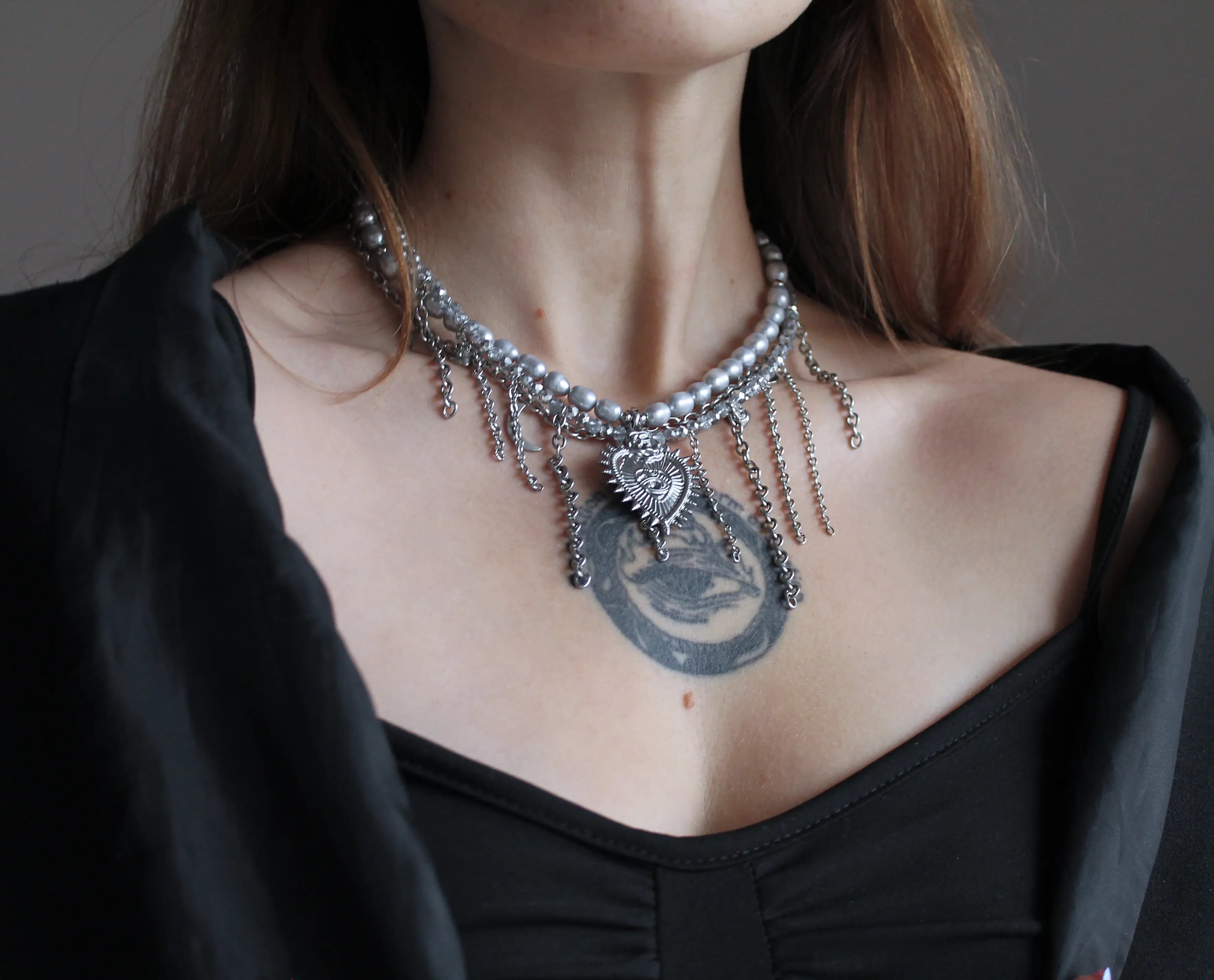 Electric Heart Necklace — 2