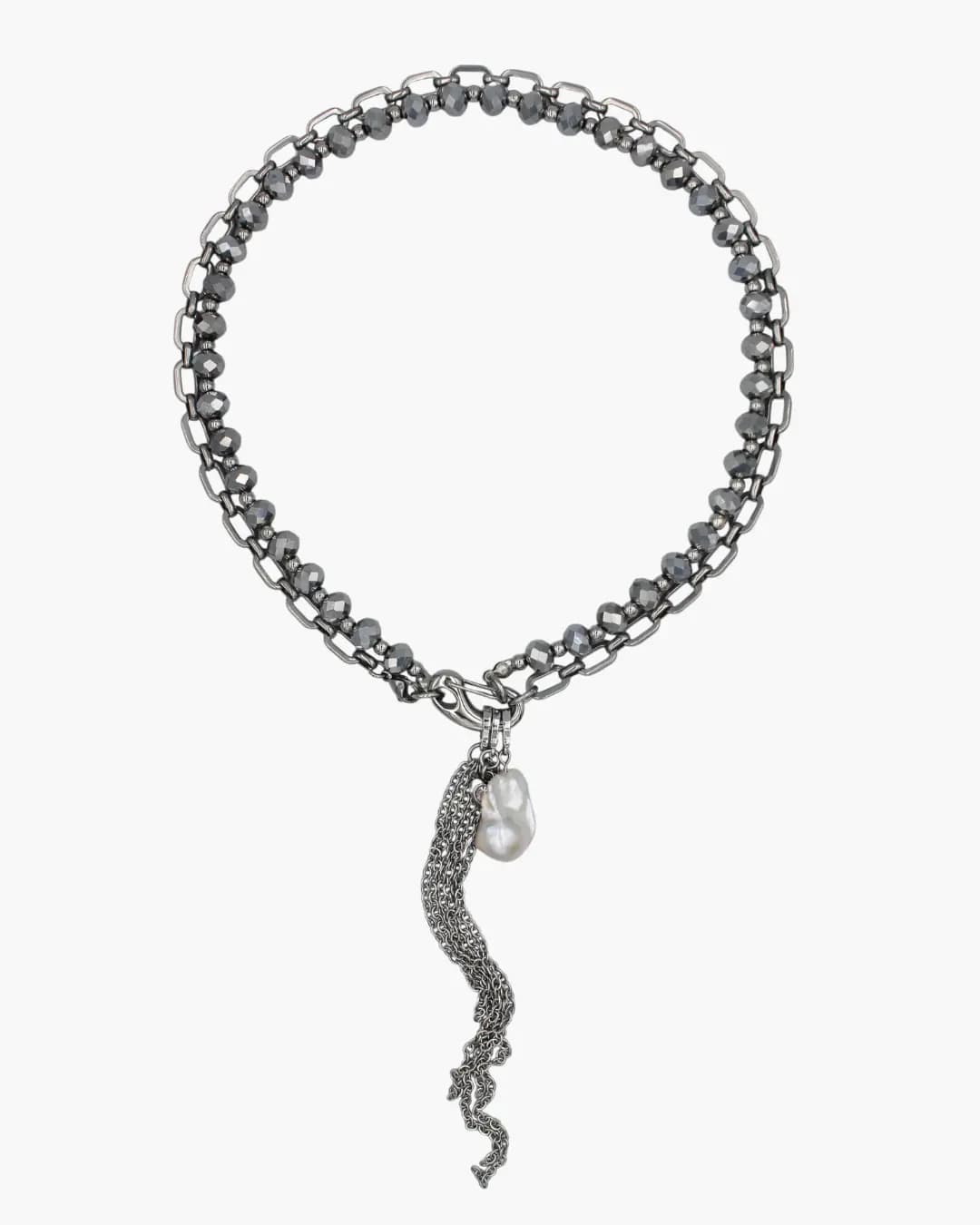 Silver Transformer Necklace
