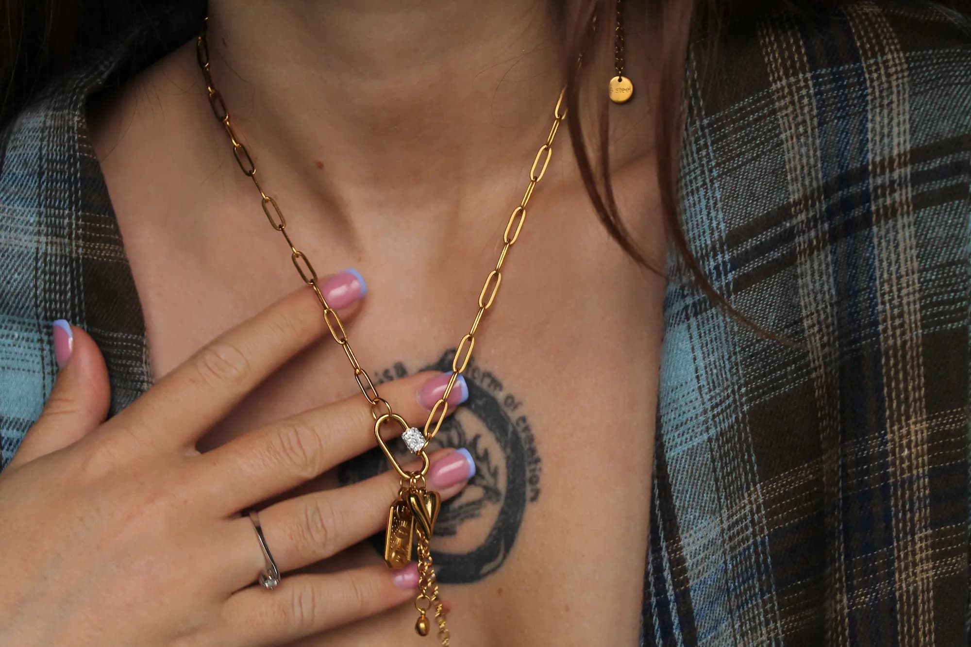 Aura Charm Necklace — 2