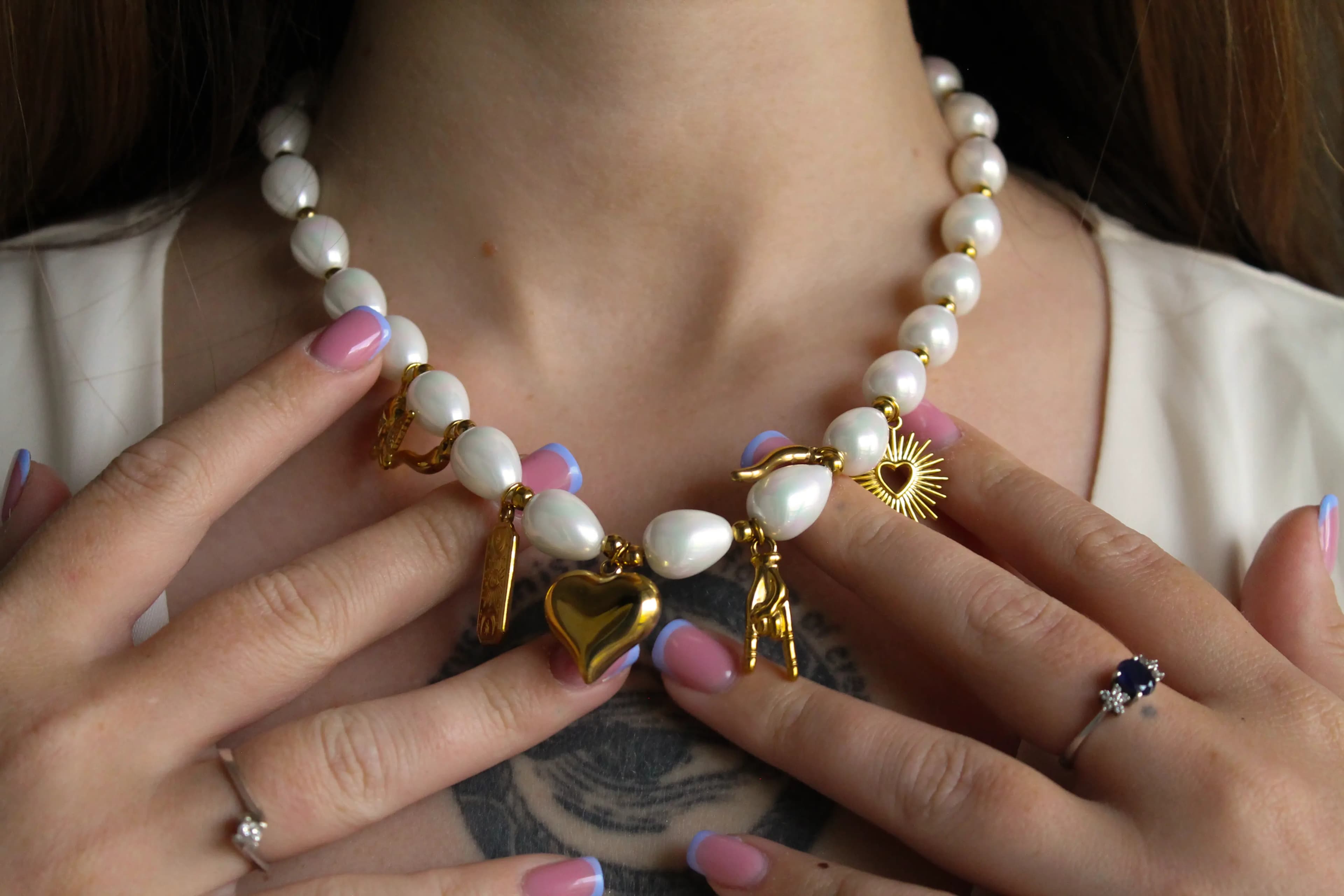 Golden Angel Necklace  3