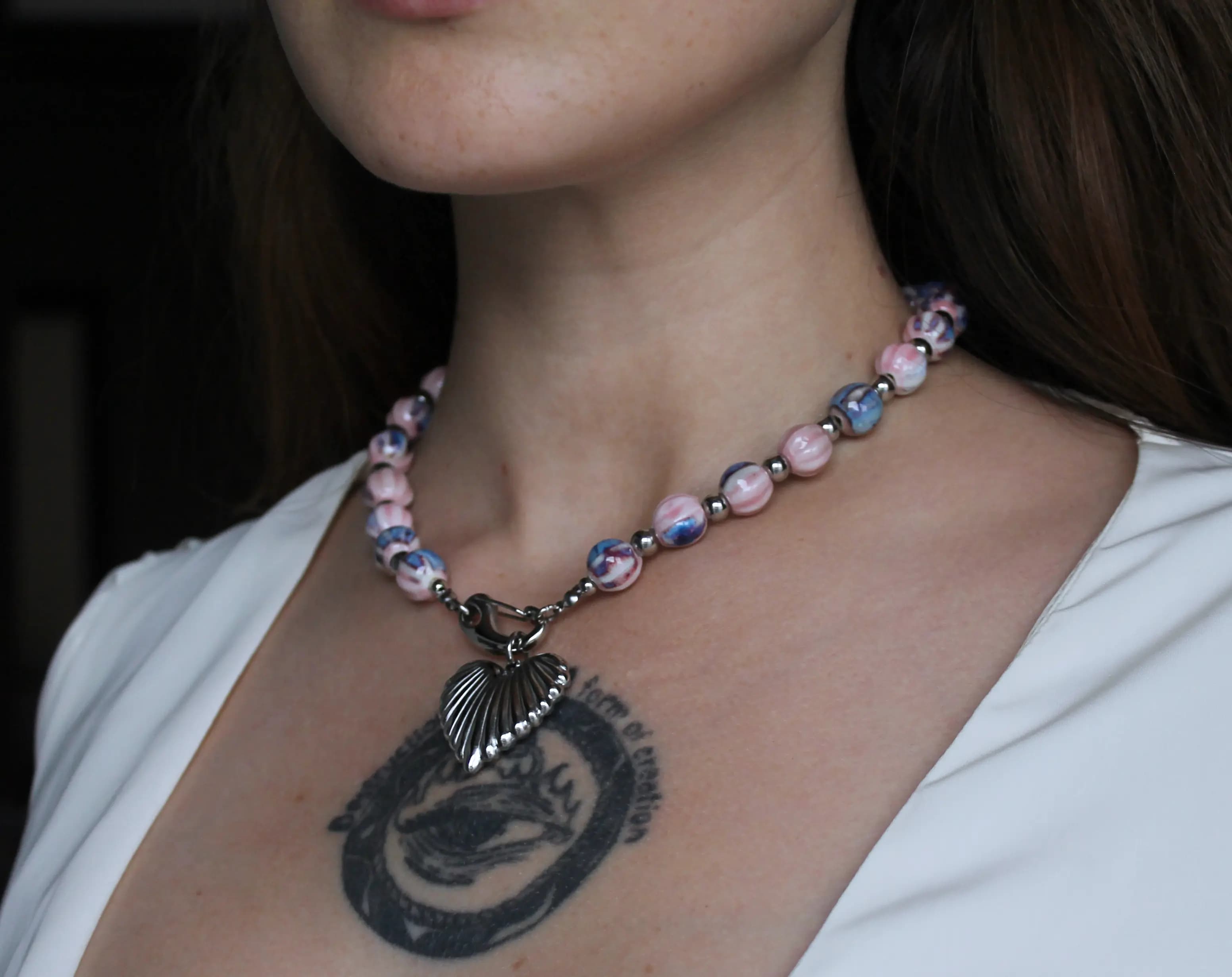 Pink Blossom Necklace 3