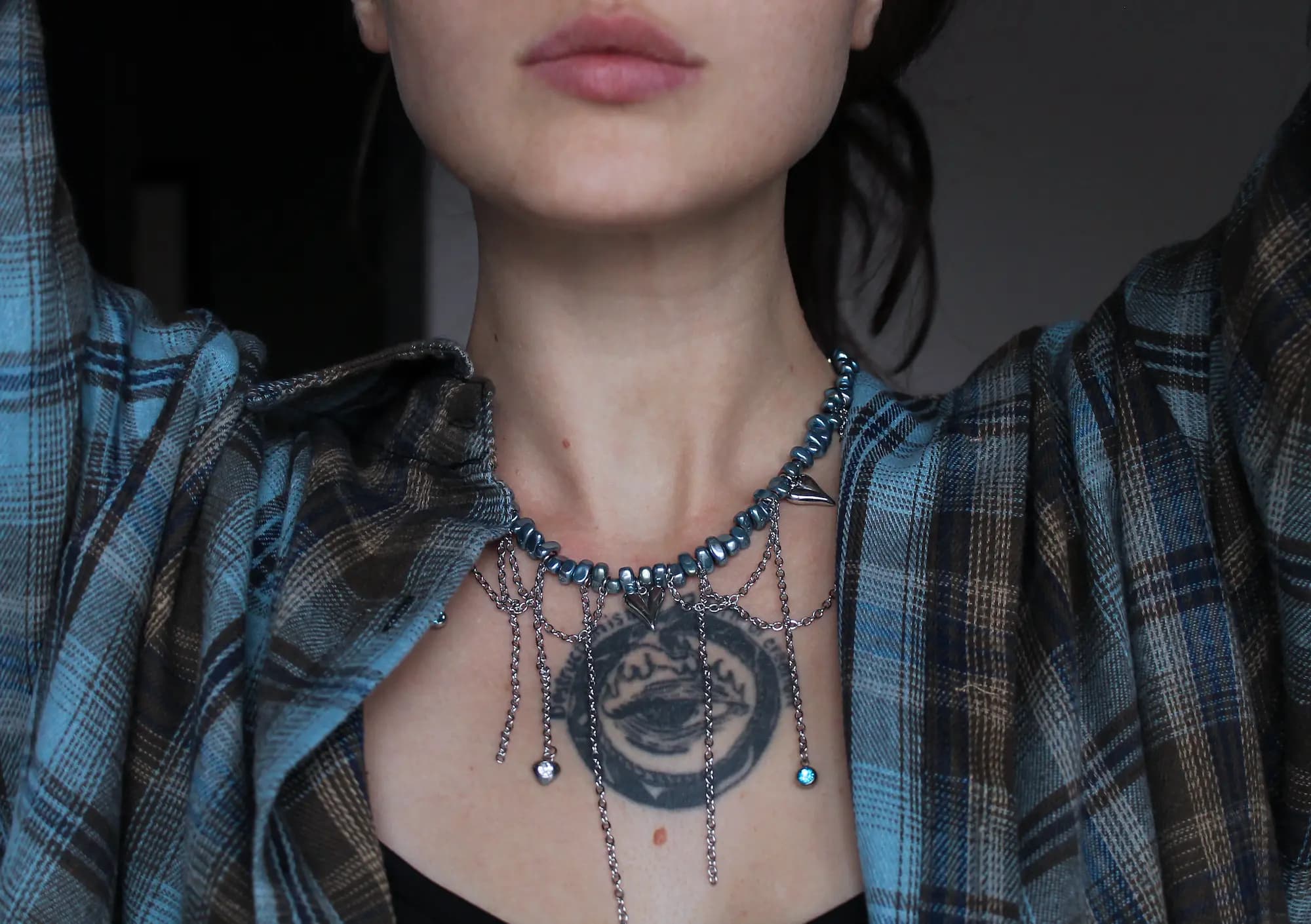 Electric Hearts Necklace 3