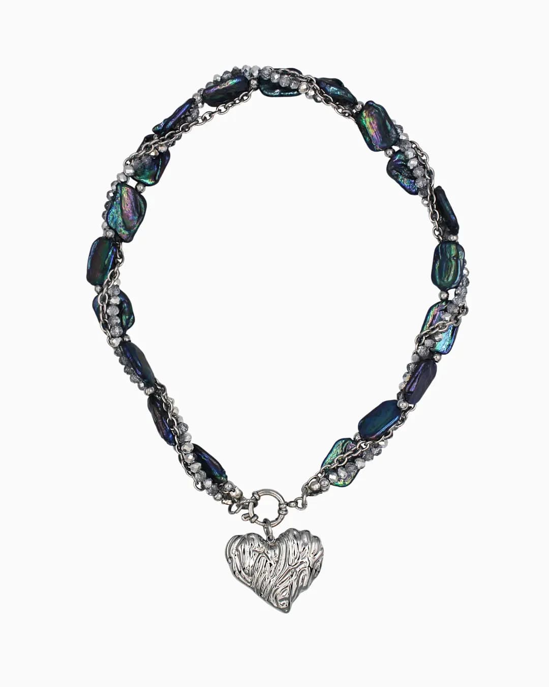 Glitch Pearl Necklace