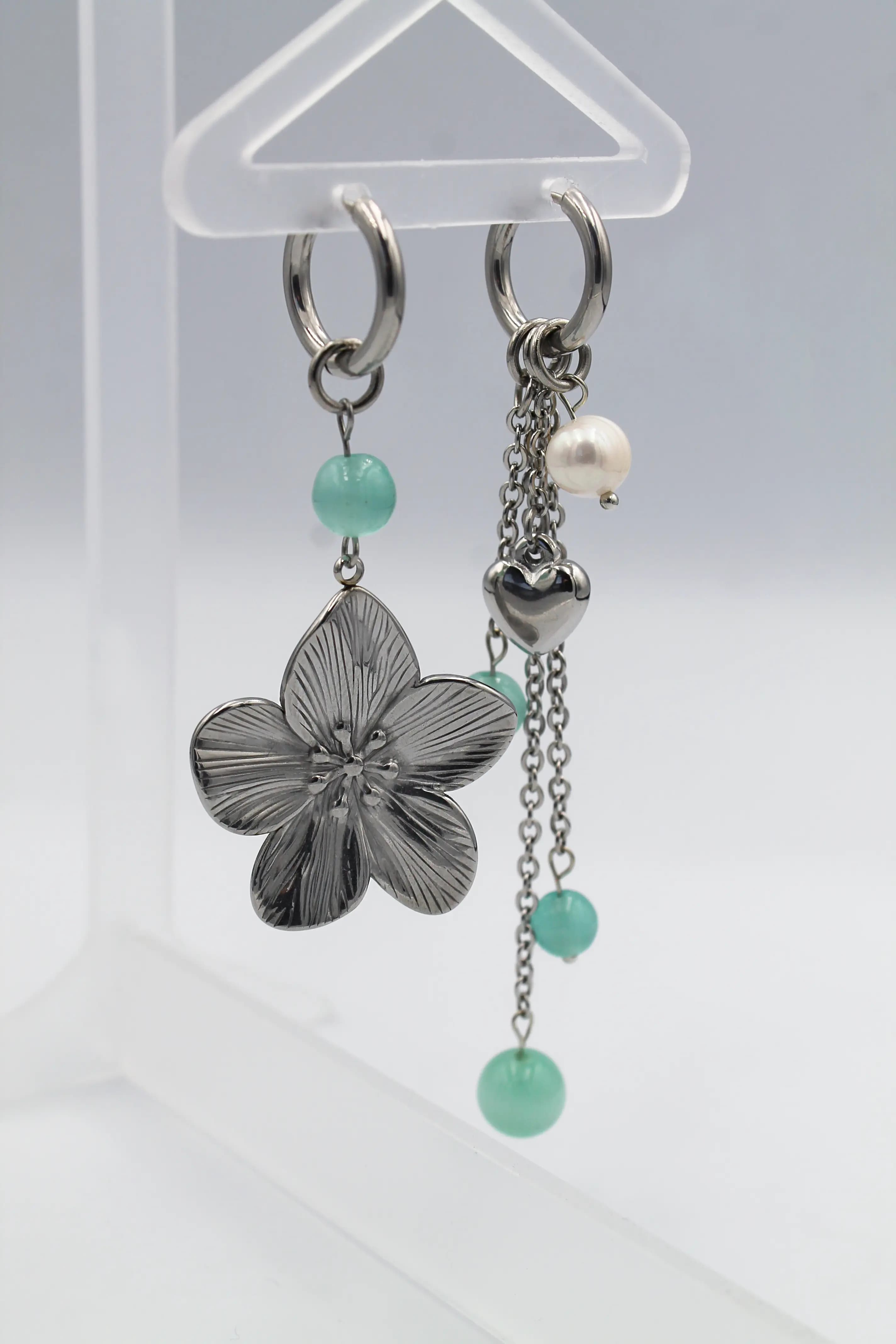 Mermaid Flower Earrings — 2