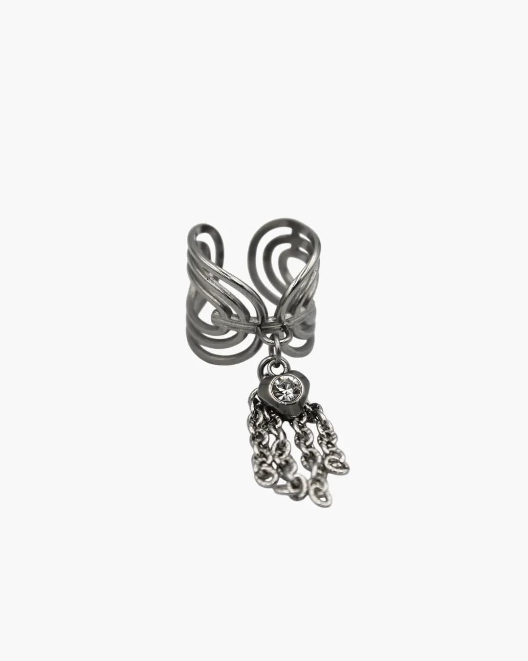 Silver Mystery Ring
