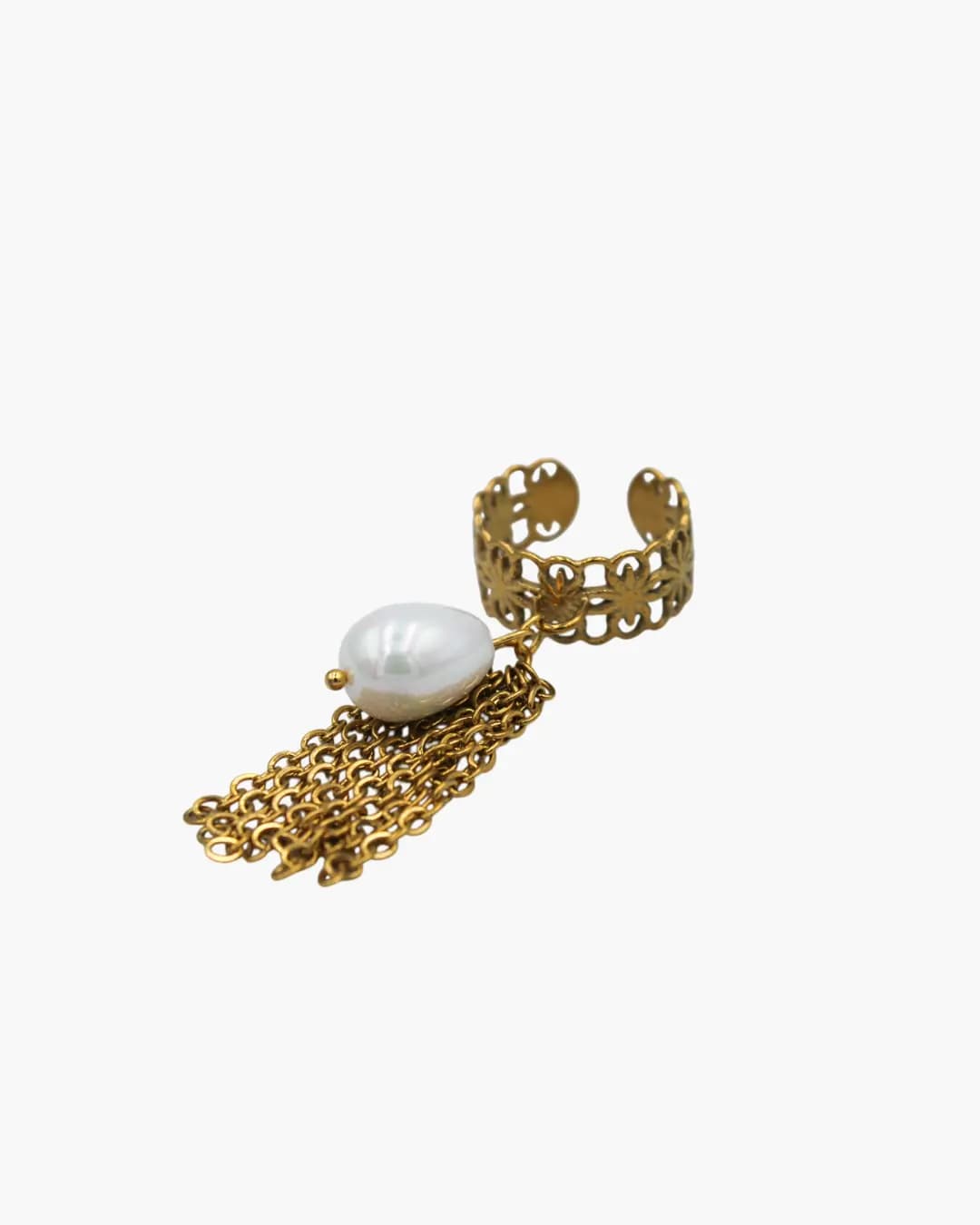 Pearl Drop Ring